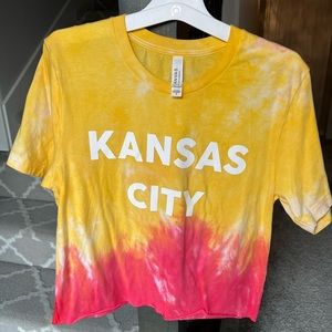 Kansas City crop top 💛❤️